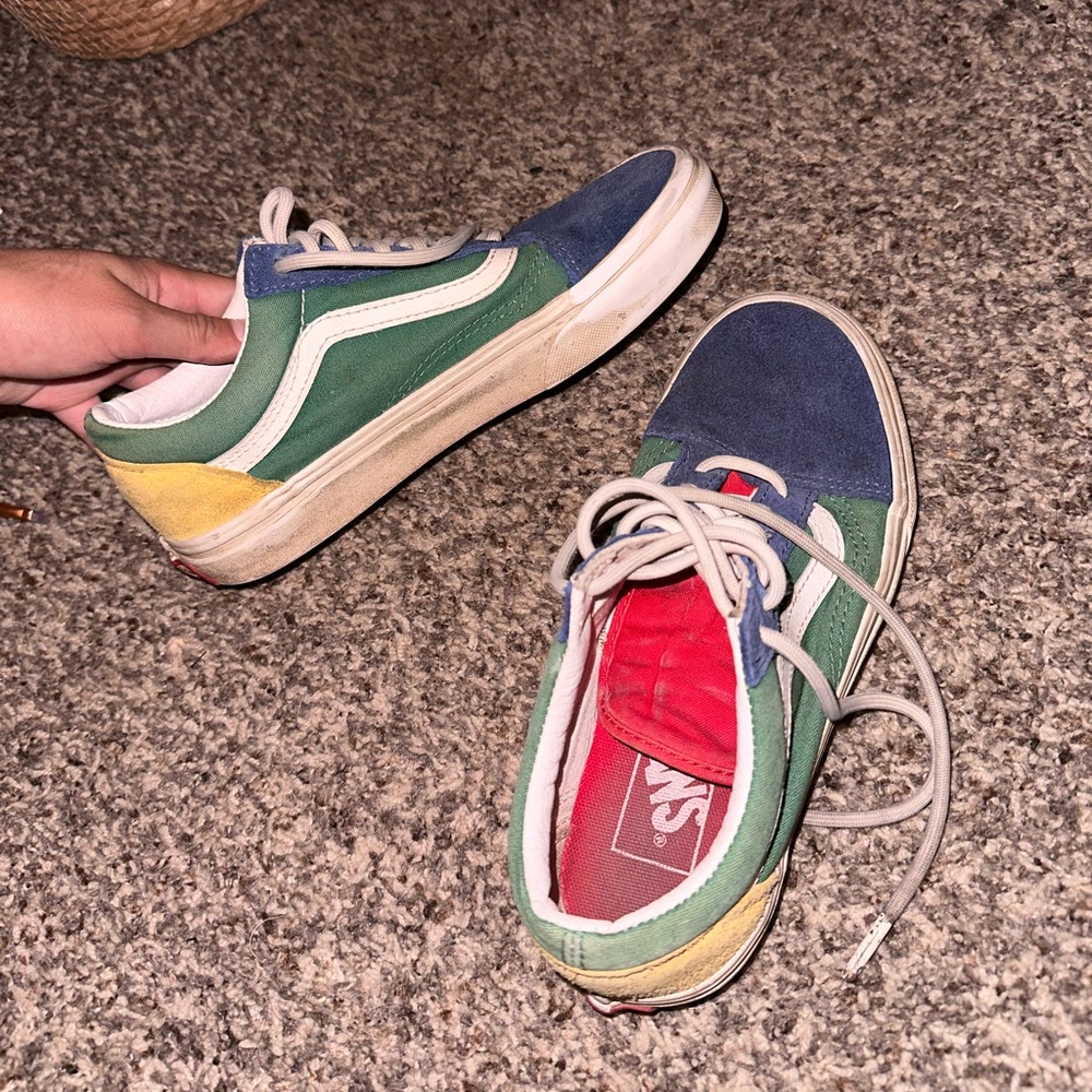 Multi color vans
